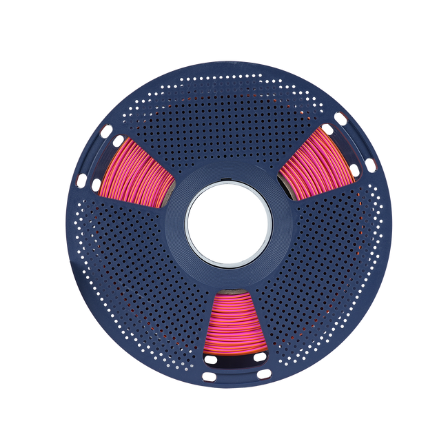 Filament SUNLU PLA Matte Dual-color Orange Red Pomarańczowy Czerwony 1kg 1,75mm
