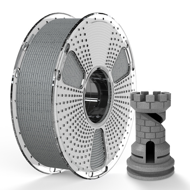 SUNLU HIGH SPEED PLA MARBLE ASHEN CONCRETE BETONOWY 1kg