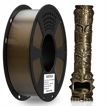 Filament Geeetech PETG Metal Brown 1,75mm 1kg - Metaliczny brązowy