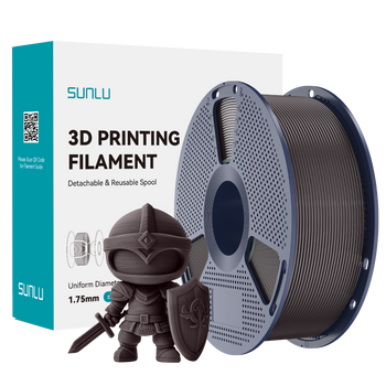 Filament SUNLU PLA+ Roasted Chestnut Kasztanowy 1kg 1,75mm