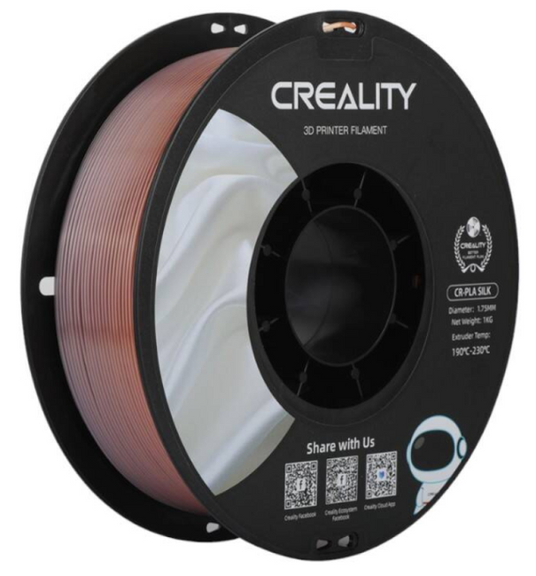 Filament Creality Silk PLA Rainbow Tęczowy 1.75mm 1 kg