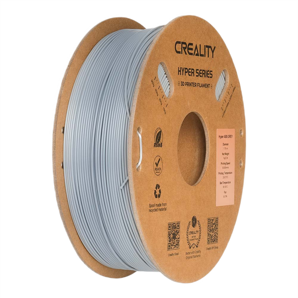 Filament Creality Hyper ABS Grey Szary 1kg 1,75mm