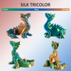 Filament Geeetech Tricolor Silk PLA Orange Blue Green Trójbarwny 1kg 1,75mm
