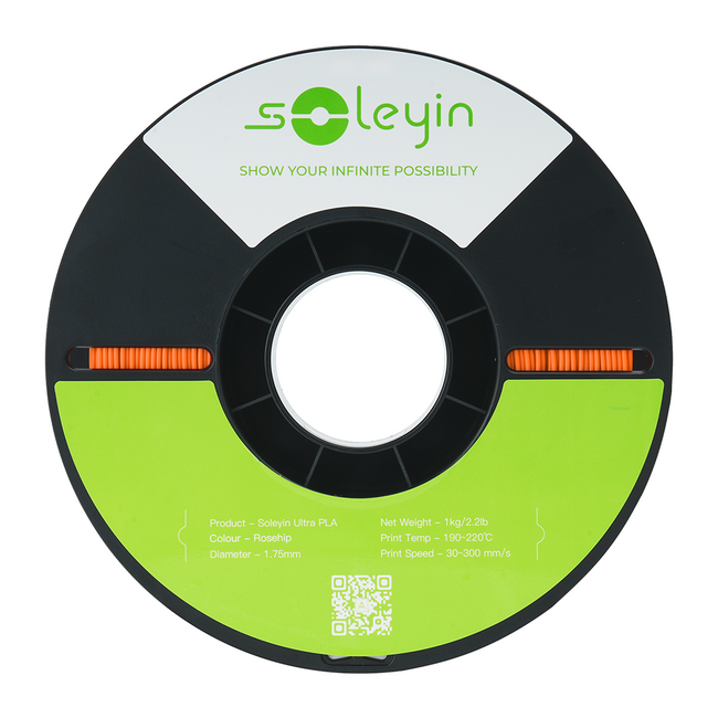 Filament Creality Soleyin Ultra PLA 1,75mm 1kg Pomarańczowy Rosehip