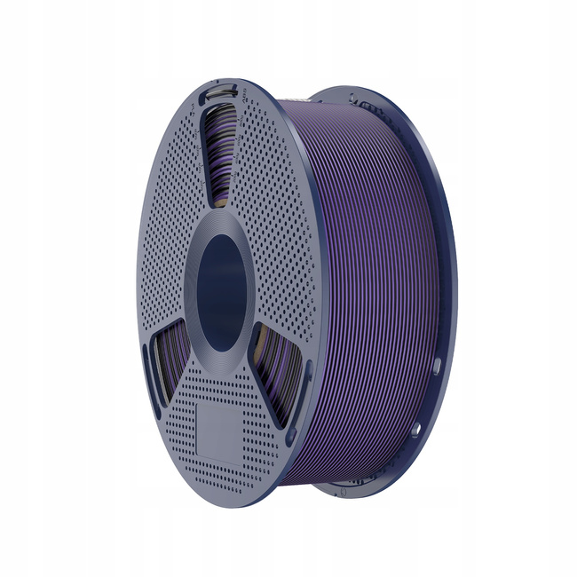 Filament SUNLU Silk PLA+ Dual-color Black Purple Czarny Fioletowy 1kg 1,75mm