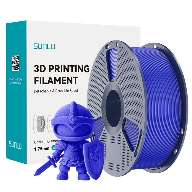FILAMENT SUNLU PLA+ NIEBIESKI KLEIN BLUE 1KG