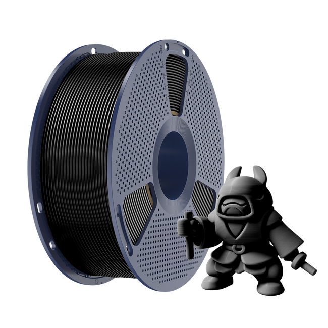 Filament SUNLU PLA Meta Black Czarny 1kg 1,75mm