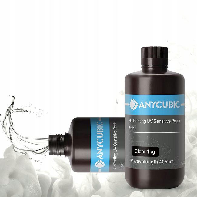 Żywica UV Anycubic 0,5l Transparentna Clear 500ml