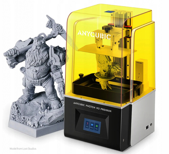 2023 Anycubic Photon M3 Premium 8K 23%+ 1l Żywicy