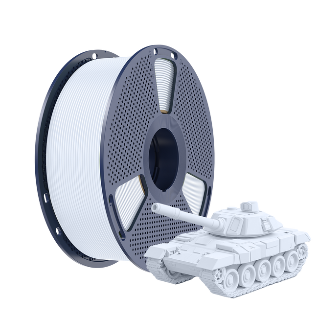 FILAMENT SUNLU HIGH SPEED PLA+ BIAŁY WHITE 1KG