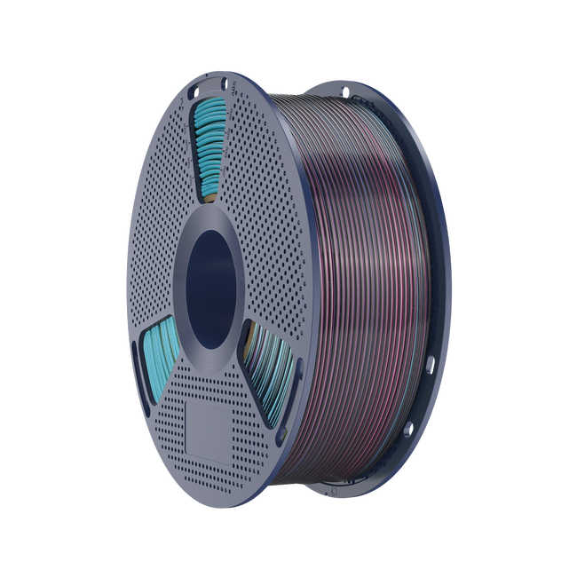 Filament SUNLU Silk PLA+ Four-color Red Yellow Green Black 1kg 1,75mm