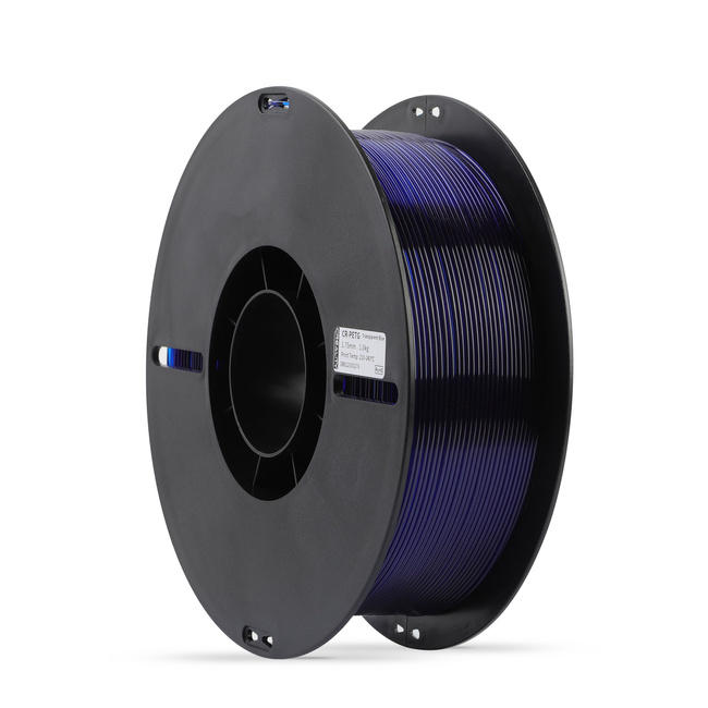 Filament Creality CR-PETG Transparent Blue Niebieski Transparentny 1kg 1,75mm