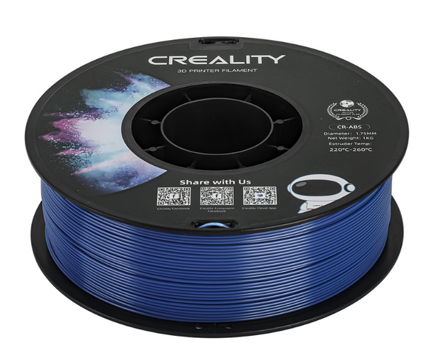 ORYGINALNY FILAMENT CREALITY ABS 1KG NIEBIESKI