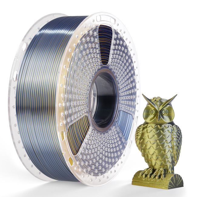 Sunlu PLA+  Silk Dual Black Gold Czarny Złoty 1kg