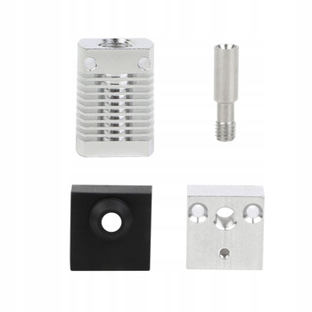 Hotend Creality - Zestaw naprawczy do CR-3 Pro / CR-3 V2 / CR-5 Pro, metalowy blok grzewczy i dysza