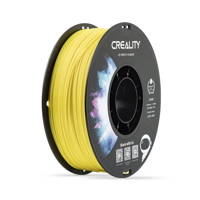 ORYGINALNY FILAMENT CREALITY CR-ABS ŻÓŁTY YELLOW 1KG 1,75mm