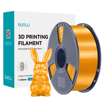 FILAMENT SUNLU SILK PLA+ MOSIĘŻNY BRASS 250G
