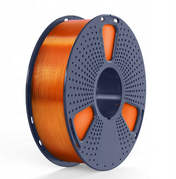 FILAMENT SUNLU TRANSPARENT ORANGE TRANSPARENTNY POMARAŃCZOWY PETG 1kg