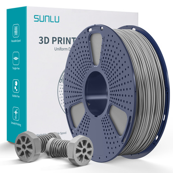 FILAMENT SUNLU SILVER SREBRNY ABS 1,75mm 1kg