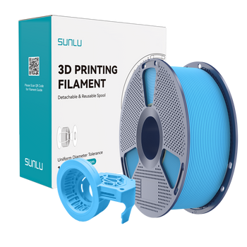 FILAMENT SUNLU HIGH SPEED MATTE PETG BŁĘKITNY SKY BLUE 1KG