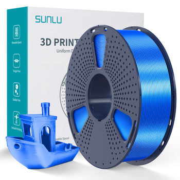SUNLU PLA+ SILK BLUE NIEBIESKI 1kg