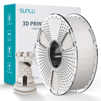 SUNLU HIGH SPEED PLA MARBLE CHESTNUT BROWN KASZTANOWY BRĄZ 1kg