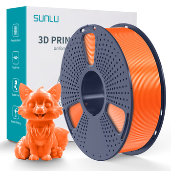 FILAMENT SUNLU SUNNY ORANGE SŁONECZNY POMARAŃCZOWY PETG 1,75mm 1kg