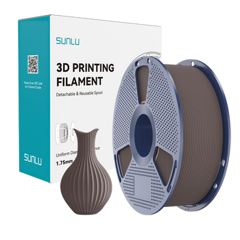FILAMENT SUNLU PLA CLASSIC CZEKOLADOWY CHOCOLATE 1KG
