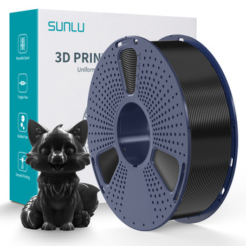 FILAMENT SUNLU PET-G CZARNY BLACK 1kg