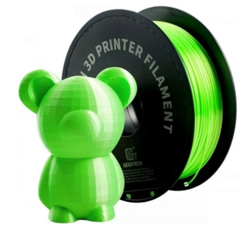 GEEETECH FILAMENT PLA SILK GREEN ZIELONY 1KG