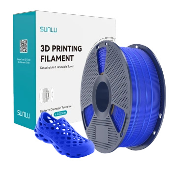 Filament SUNLU TPU 95A Blue Niebieski 1kg 1,75mm