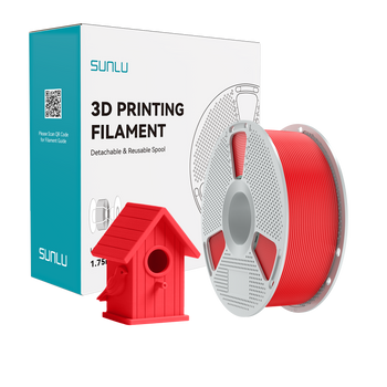 FILAMENT SUNLU ASA CZERWONY RED 1KG