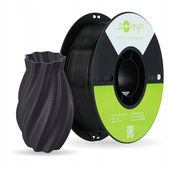 Filament Creality Soleyin Basic PETG 1,75mm 1kg Czarny Black