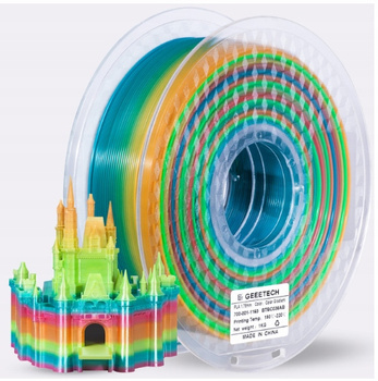 FILAMENT GEEETECH CANDY RAINBOW TĘCZOWY