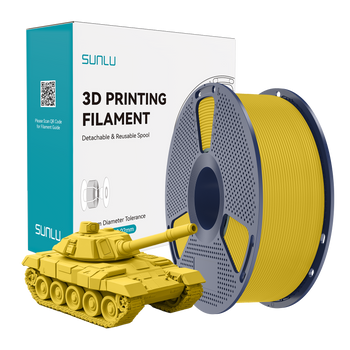 FILAMENT SUNLU HIGH SPEED PLA+ ŻÓŁTY YELLOW 1KG