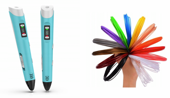 SUNLU SL-200 DŁUGOPIS 3D ABS/PLA NIEBIESKI BLUE