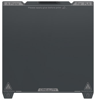 Podkładka PEI Creality K1C 235x235 gładka smooth wbudowany czyścik