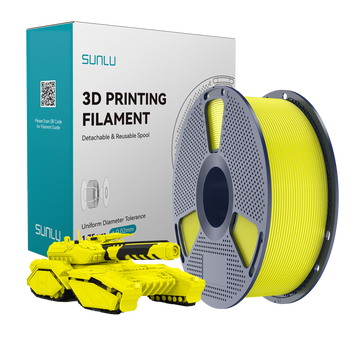 FILAMENT SUNLU YELLOW ŻÓŁTY PLA 1kg