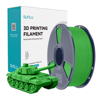 FILAMENT SUNLU HIGH SPEED PLA+ ZIELONY GREEN 1KG
