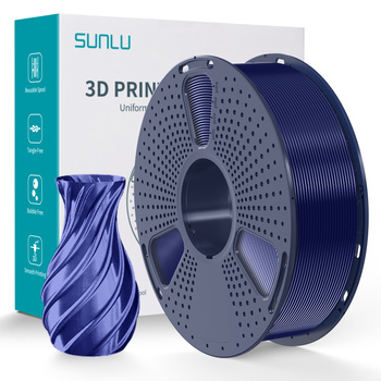 Filament Sunlu Silk TPU Dark Blue Ciemny Niebieski 1kg