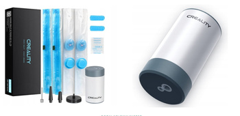 CREALITY ZESTAW WORKI PRÓŻNIOWE NA FILAMENT 8 szt + AUTOMATYCZNA POMPKA