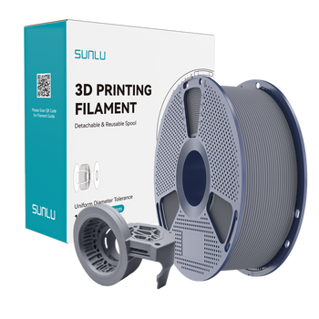 FILAMENT SUNLU HIGH SPEED MATTE PETG SZARY GREY 1KG