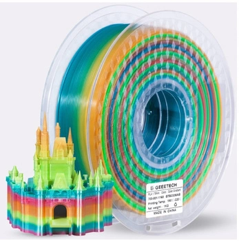 Filament Geeetech Candy Rainbow Tęczowy