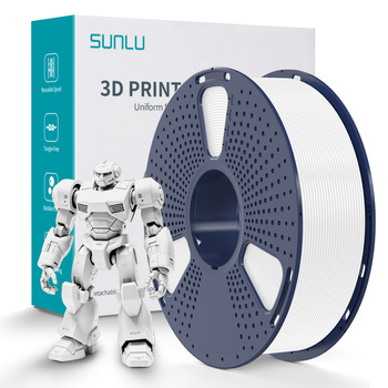 SUNLU HIGH SPEED MATTE PETG WHITE BIAŁY 1kg
