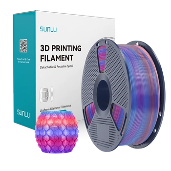 Filament SUNLU PLA Transparent Rainbow 02 Tęcza 02 1kg 1,75mm