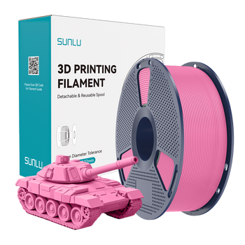 FILAMENT SUNLU HIGH SPEED PLA+ RÓŻOWY PINK 1KG