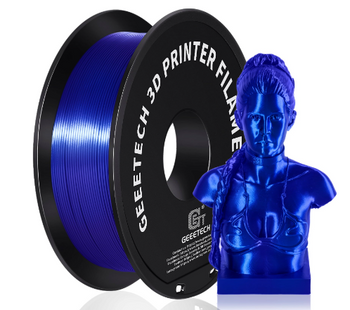 GEEETECH FILAMENT PLA SILK ROYAL BLUE JEDWABNY NIEBIESKI 1KG
