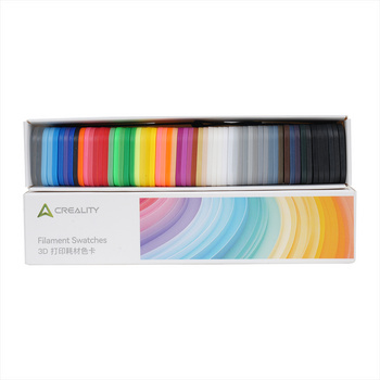 Creality 3D Colour Card Karta Kolorów Próbnik Hyper PETG PLA ABS