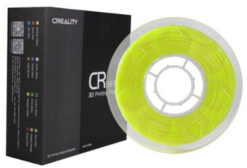 Filament Creality 3D PLA Fluorescent Yellow Żółty 1.75mm 1 kg