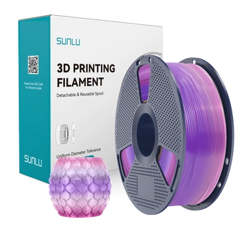 Filament SUNLU PLA Transparent Rainbow 03 Tęcza 03 1kg 1,75mm